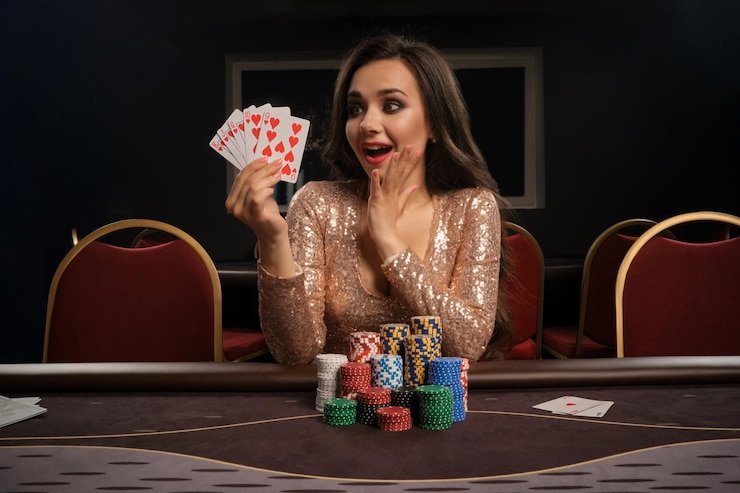 Antarmuka aplikasi playme8 menampilkan meja dealer langsung dan pasar olahraga