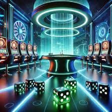 Antarmuka permainan Capsa Susun di playme8 dengan kartu dan dealer