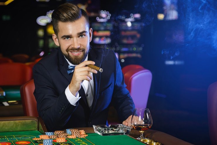 Baccarat dengan dealer profesional
